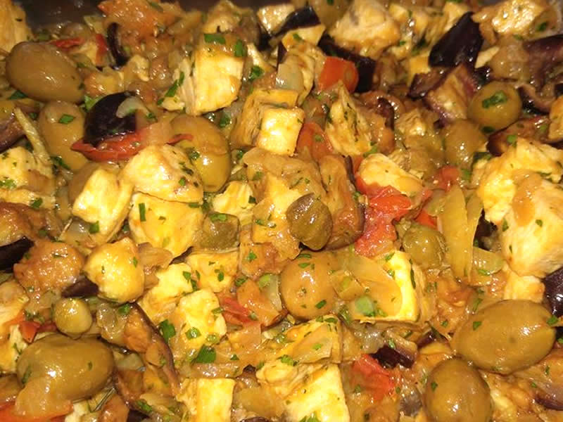 Caponata di Pesce Spada